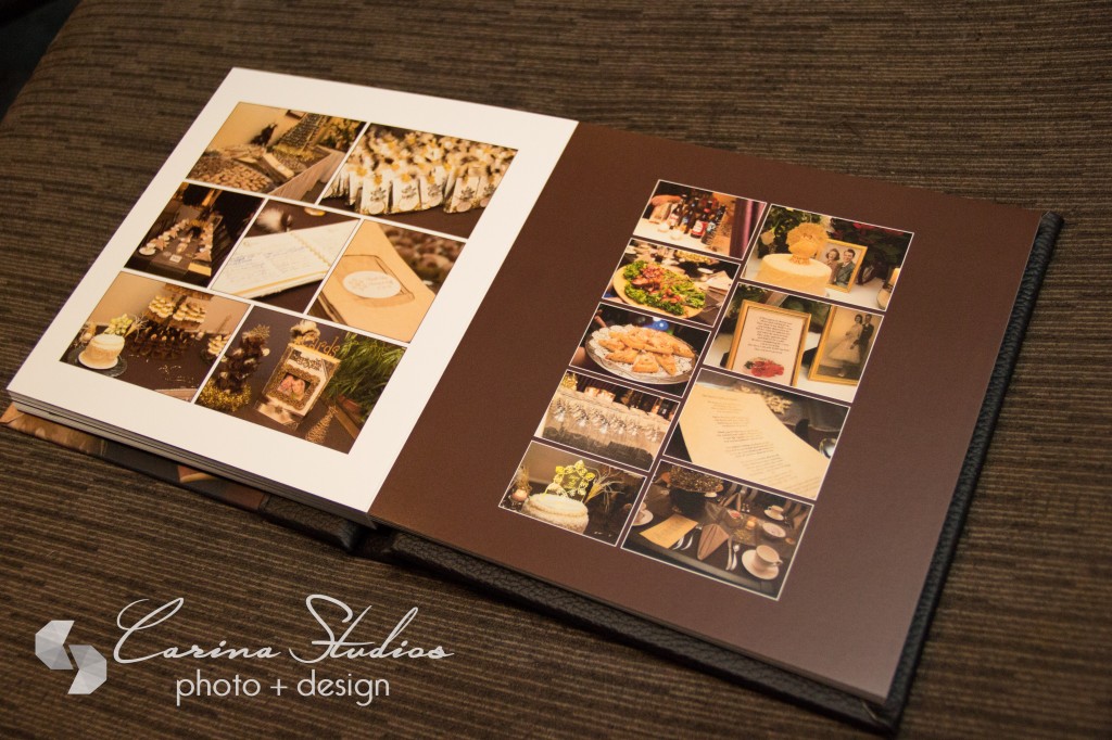 Carina Studios Wedding Album Design