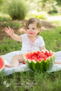 Charlotte one year smash cake