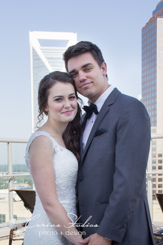 Charlotte wedding portrait