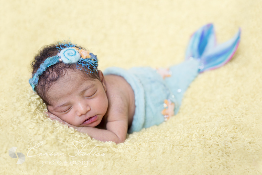 newborn mermaid photo