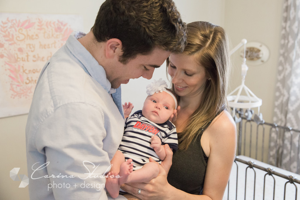 Charlotte NC Newborn Photographer and newborn lifestyle photos