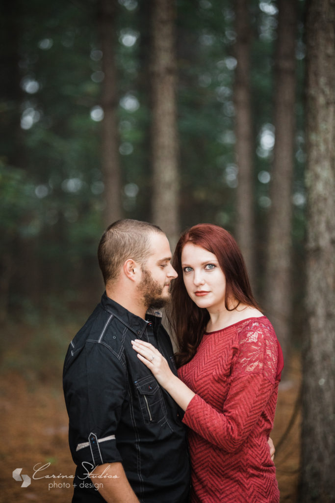 unique engagement session