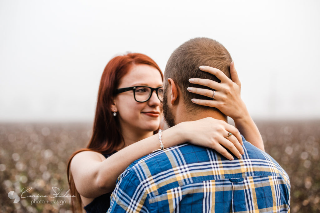 outdoor engagement session